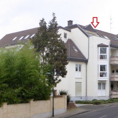 Mondorf, Rheinnähe, 2-Zimmerwohnung mit Dachterrasse und TG-Stellplatz