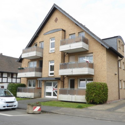 Kriegsdorf, 3-Zimmerwohnung mit Sonnenbalkon und Garage